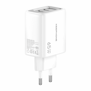 Сетевое ЗУ Keephone GaN Wall Charger 65w USB +2 TypeC