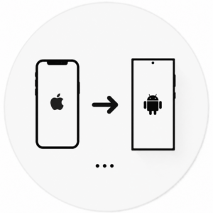 Перенос данных iPhone - Android