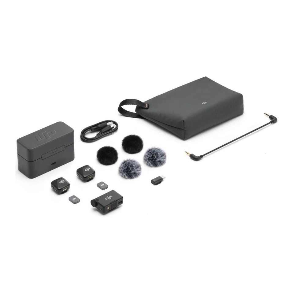 Микрофон DJI Mic Mini (2 TX + 1 RX + Charging Case) Микрофон DJI Mic Mini (2 TX + 1 RX + Charging Case) — изображение 3