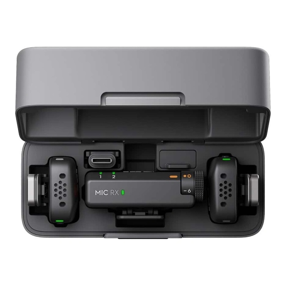 Микрофон DJI Mic Mini (2 TX + 1 RX + Charging Case) Микрофон DJI Mic Mini (2 TX + 1 RX + Charging Case) — изображение 2