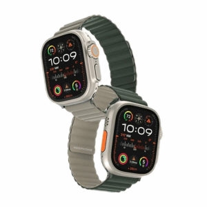 Ремешок для Apple Watch Keephone iBand Magnetic 42-49 GreyGreen